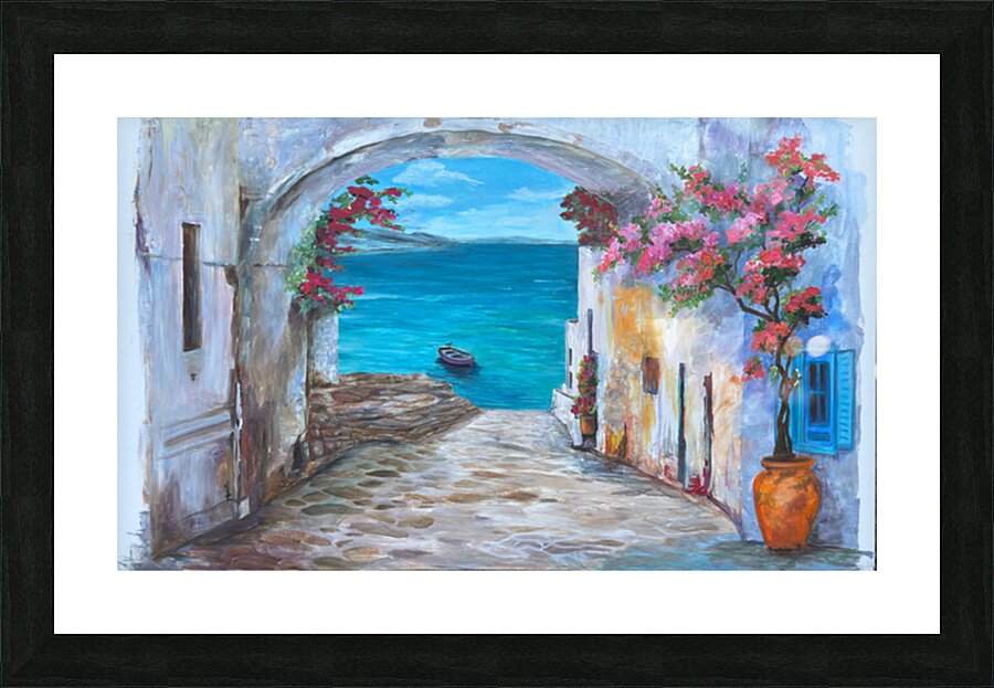 Wondeful Retreat  by Mar Streinesberger Art Turquoise by Art Turquoise