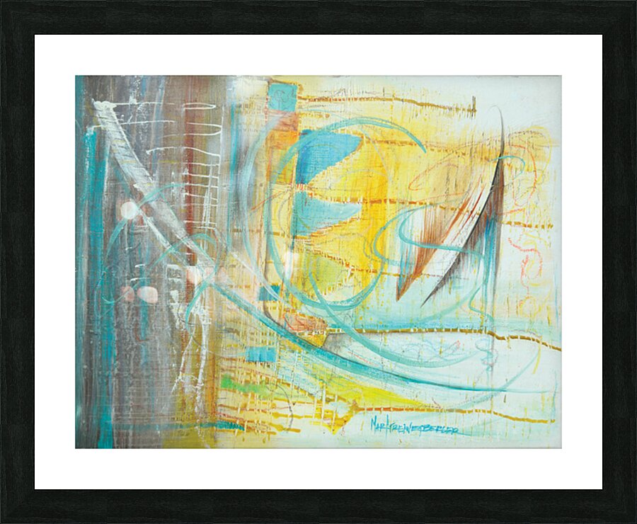 Dream Blow by Mar Streinesberger Art Turquoise by Art Turquoise