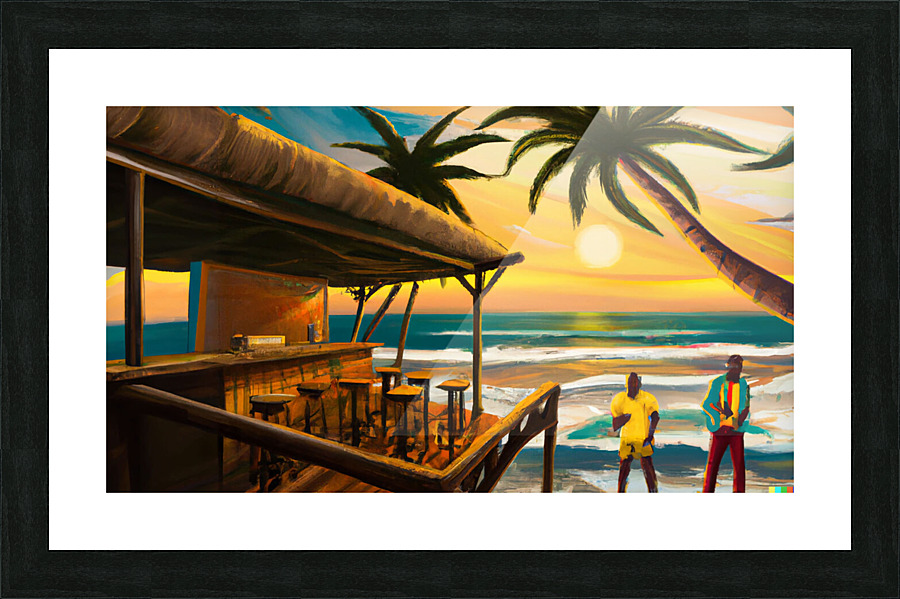 Gettin  Irie Picture Frame print