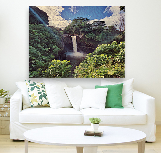 Waterfall Wonder Reproduction