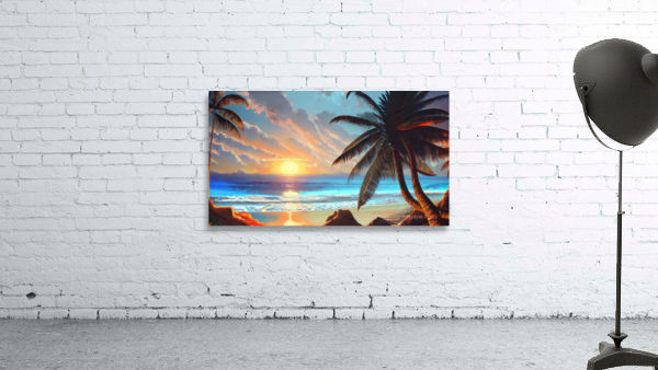 Playa Tropical Wall Preview
