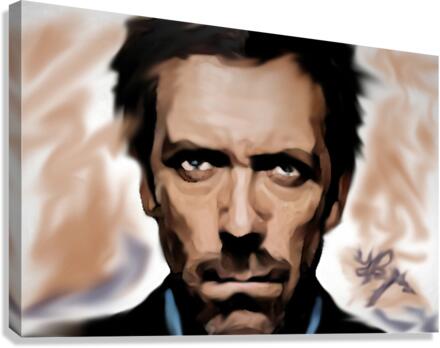 100509 House MD Canvas Print