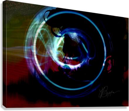purple sky  Canvas Print