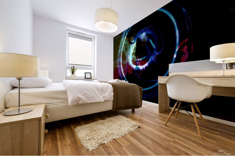 purple sky  Mural print