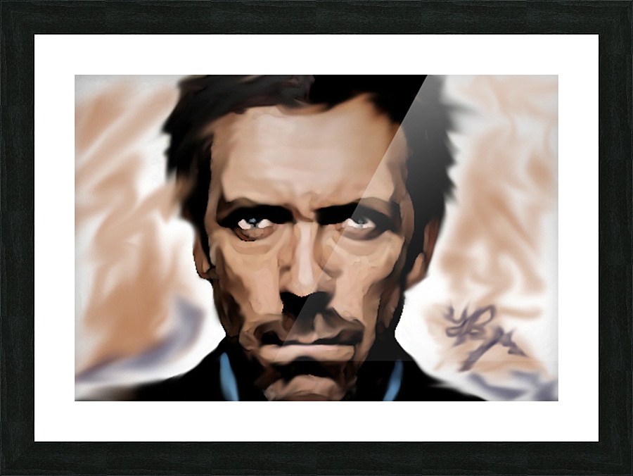 100509 House MD Picture Frame print