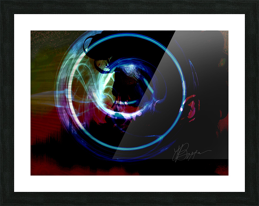 purple sky  Picture Frame print