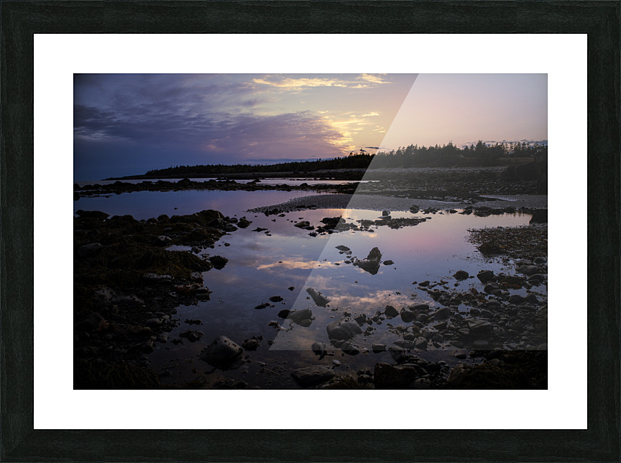 Cotton Candy Sky Picture Frame print