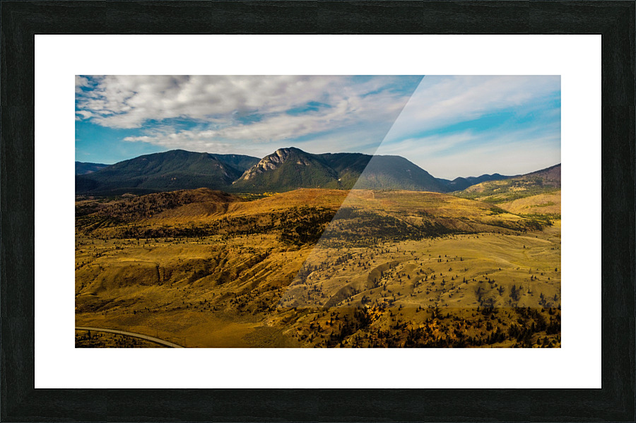 Rugged Desert Landscape Picture Frame print