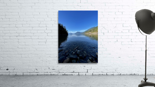Water Mountain Views Wall Preview