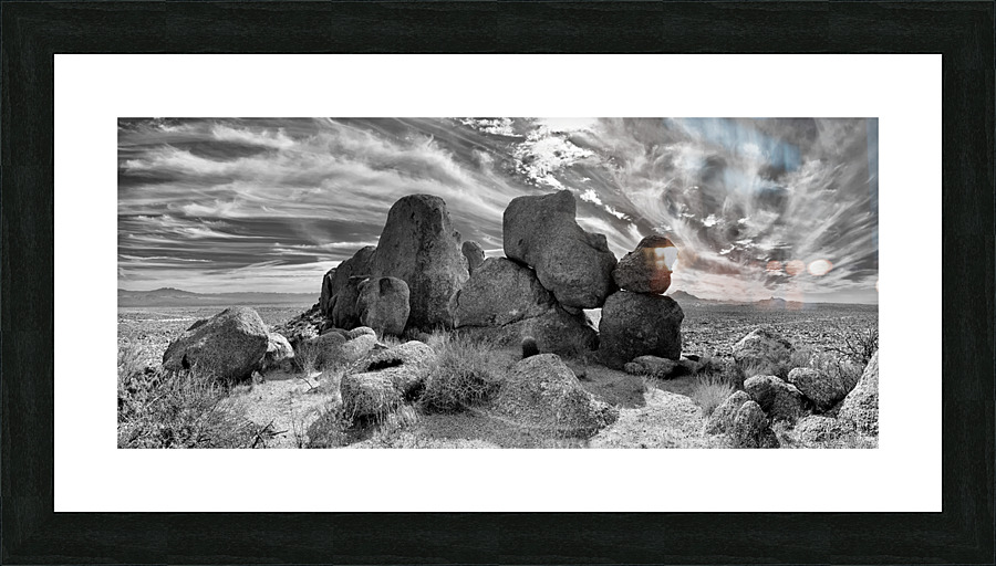 Godscape Picture Frame print