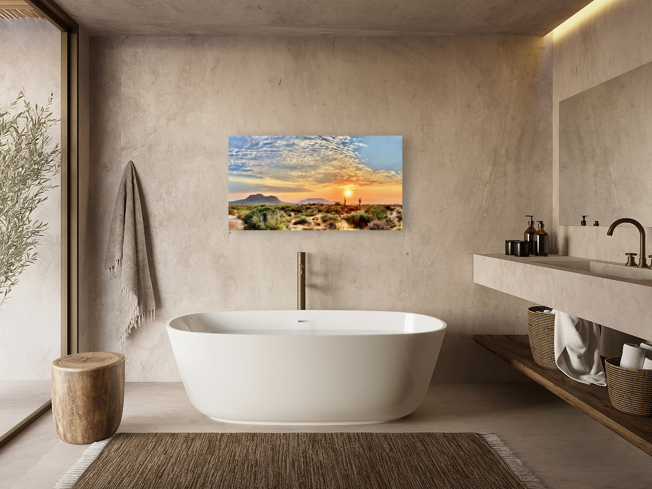 Browns Ranch  Sunrise Reproduction