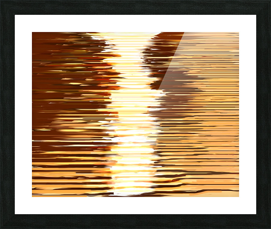Waves I Picture Frame print
