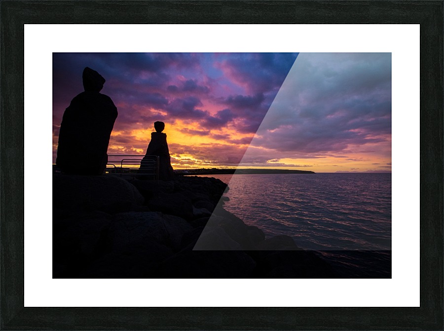 Iceland Sunset Picture Frame Printing