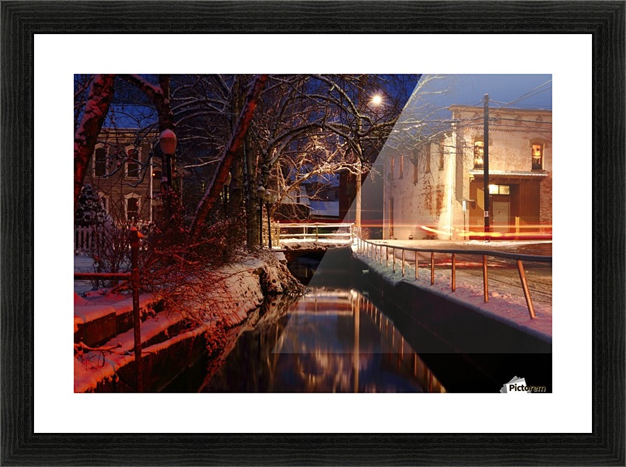 Millheim Raceway Picture Frame Printing