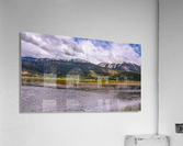 Misty Washoe Valley Vivid Acrylic Print