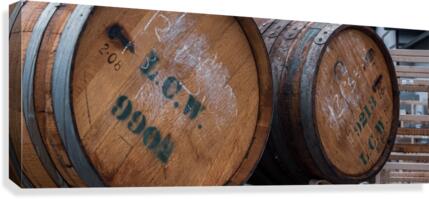 LCW Wine Barrel Canvas Print