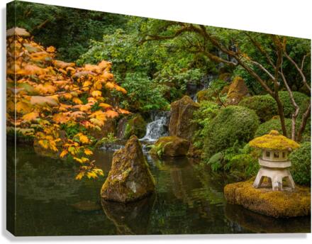 Japanese Garden Portland 4 Canvas Print
