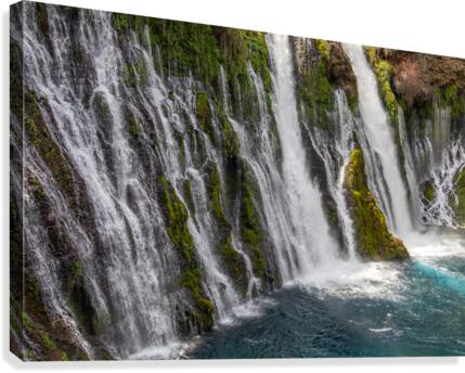 Burney Falls in HD Canvas Print