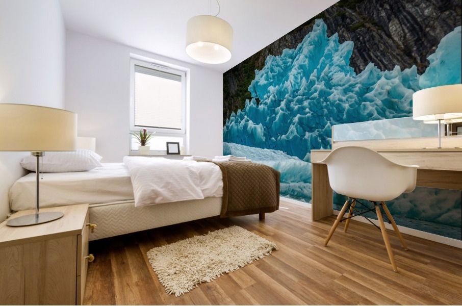 Prickely Iceburg Mural print