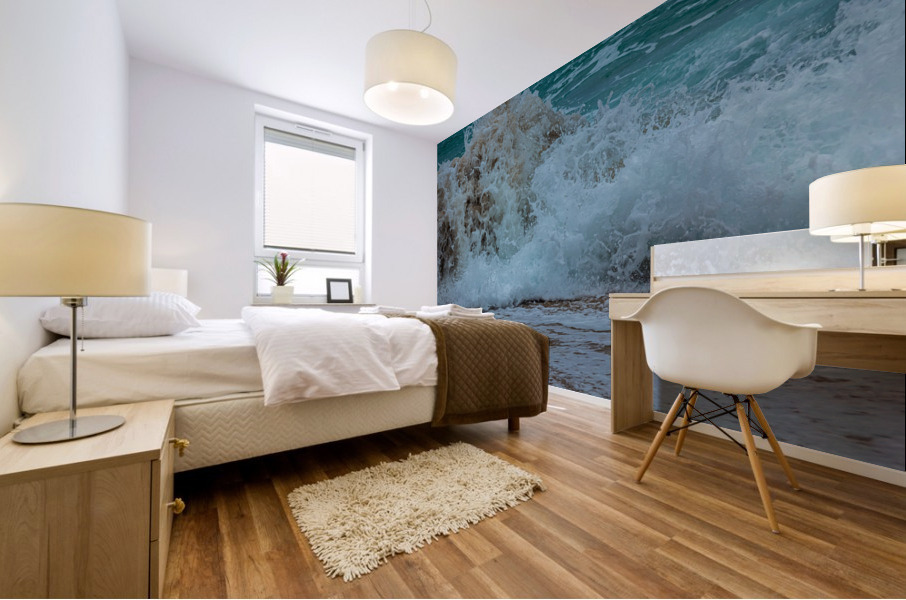 Sandy Splash Mural print