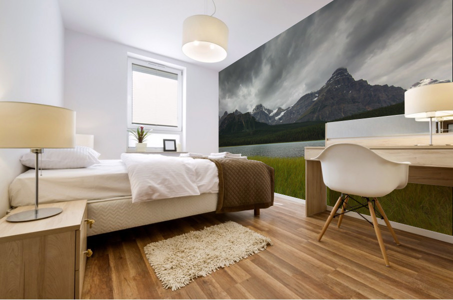 Storm Brewing Mural print
