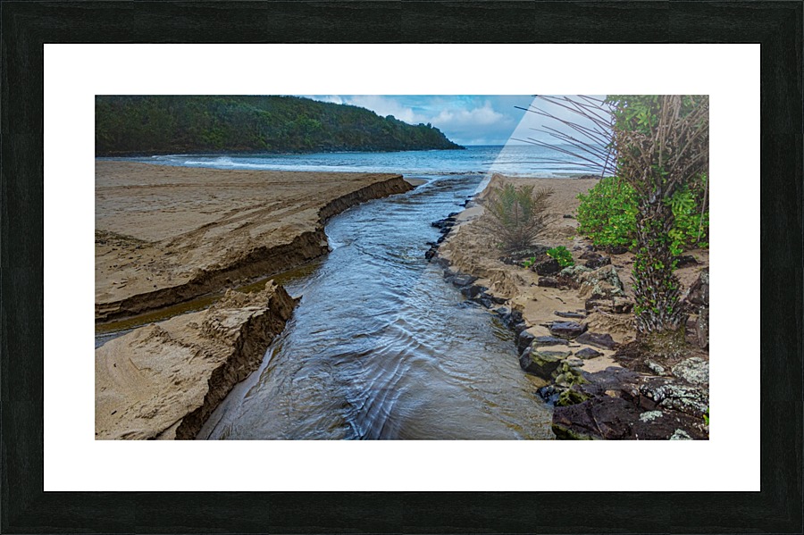 Waters Edge Impression et Cadre photo