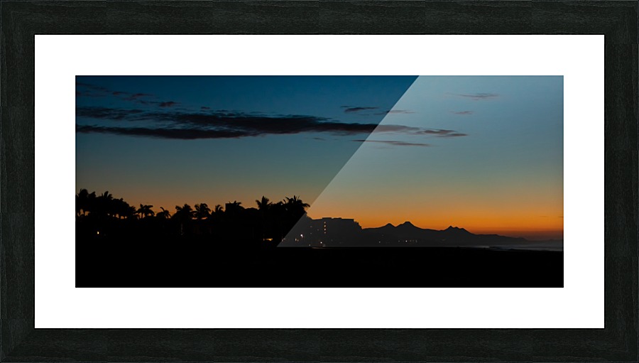 Just Another Tequila Sunrise Picture Frame print