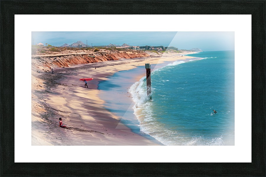 Locals Only Cabo Picture Frame print