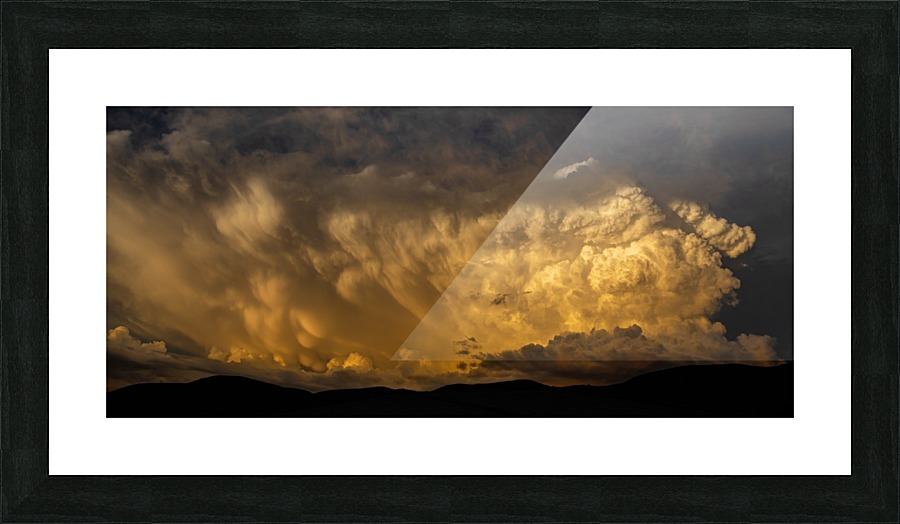 Big Bad Cloud Picture Frame print