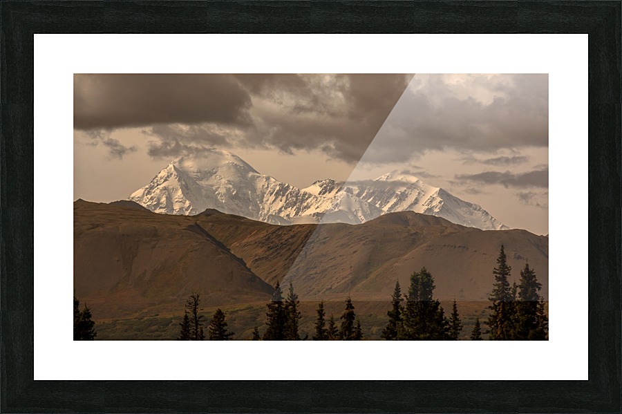 Mount Denali South Face Picture Frame print