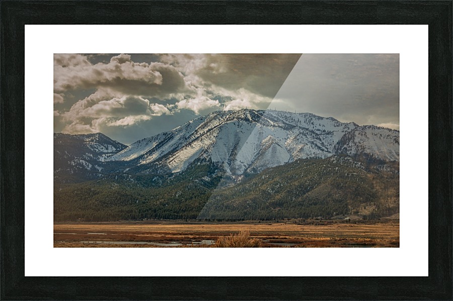 Slide Mountain Picture Frame print