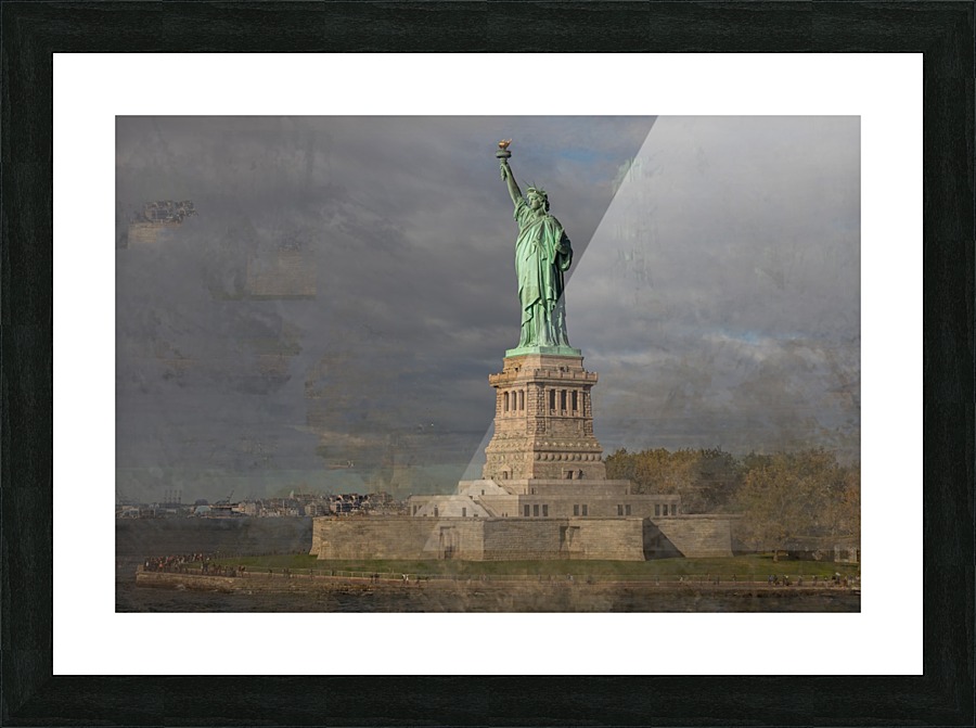 Ms. Liberty Picture Frame print