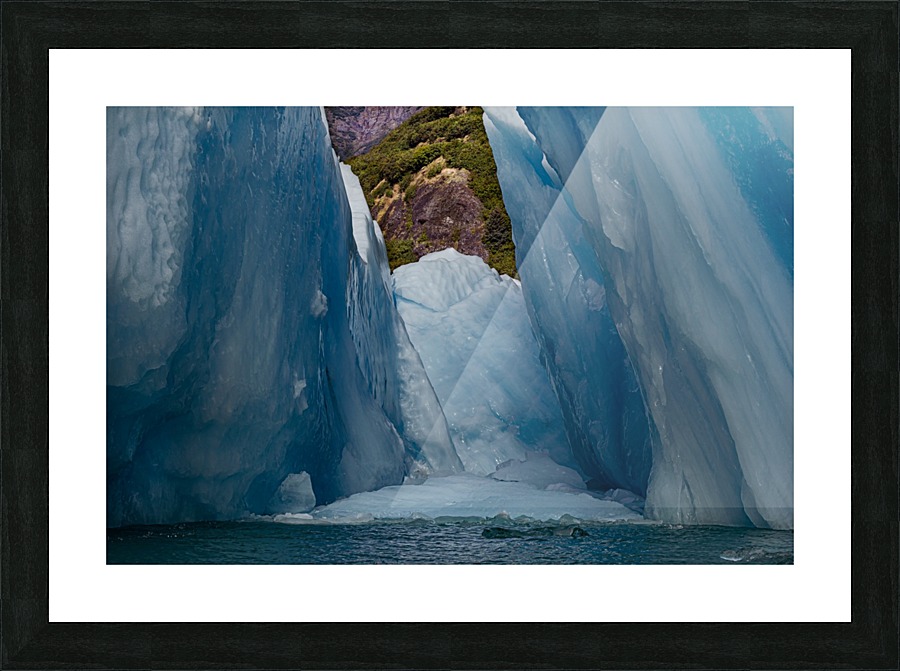 Iceberg Hall Picture Frame print