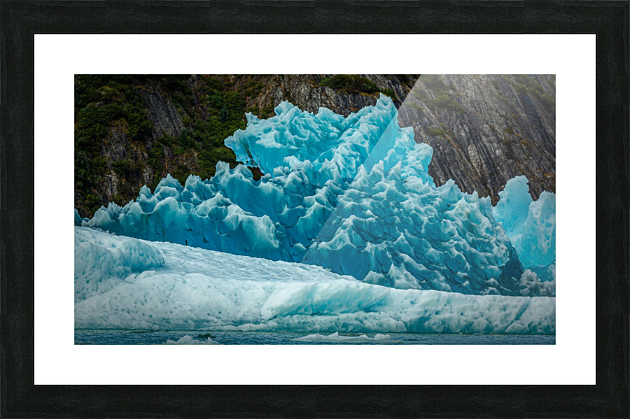 Prickely Iceburg Picture Frame print