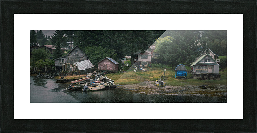 Man Cave Picture Frame print