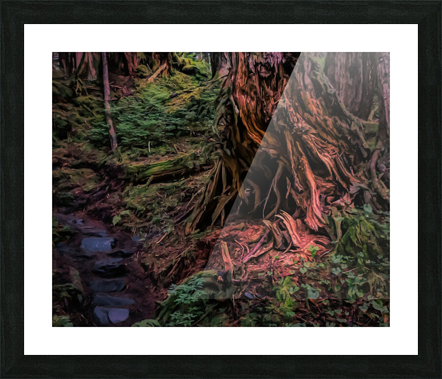 Is there anybody in there Picture Frame print