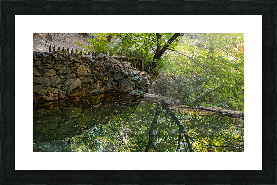 Boeger Pond Picture Frame print