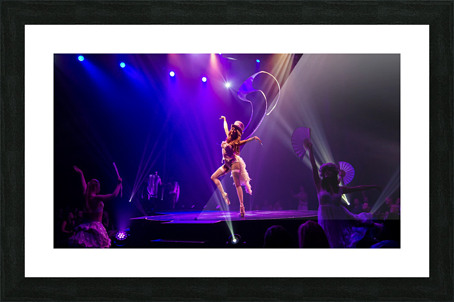 Cirque Le Noir Dance Picture Frame print