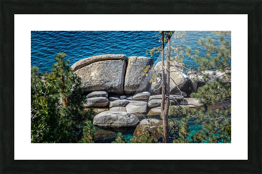 Scarab Rock Picture Frame print