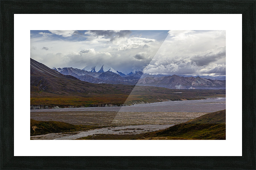Alaska Mountainscape Picture Frame print