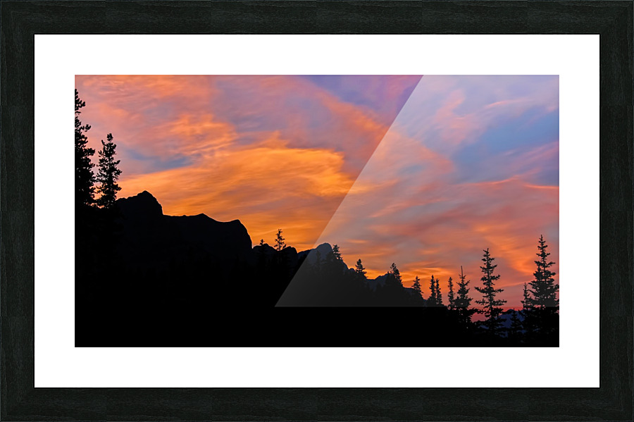 Canadian Sky Picture Frame print