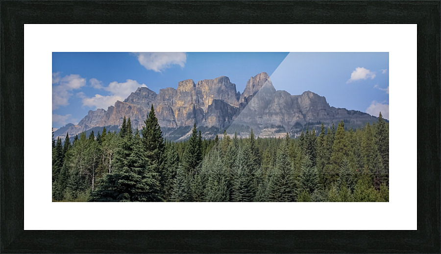 Canadian Rockies 3 Picture Frame print