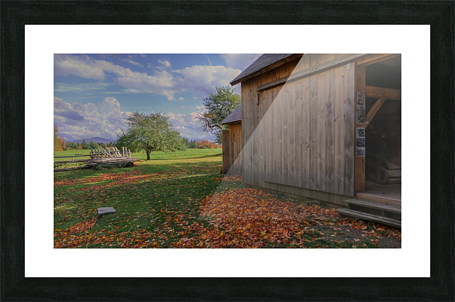 Work Shed Picture Frame print
