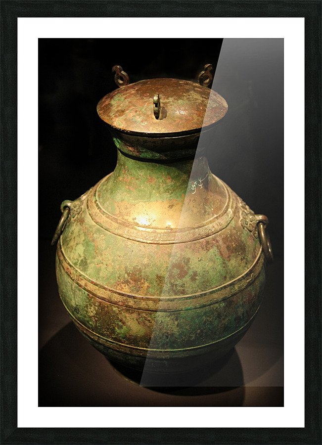 Ancient Pot Picture Frame print