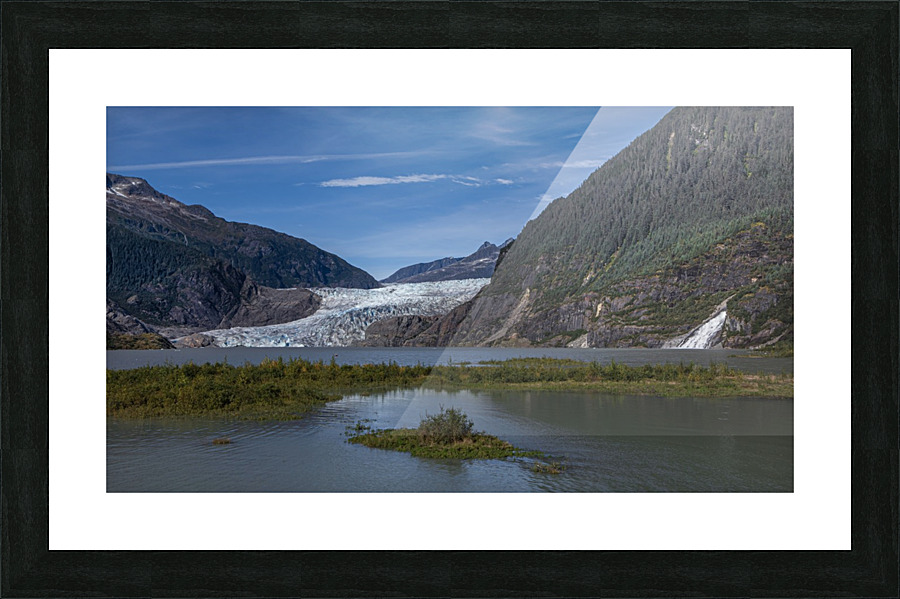 Mendenhall Glacier Picture Frame print