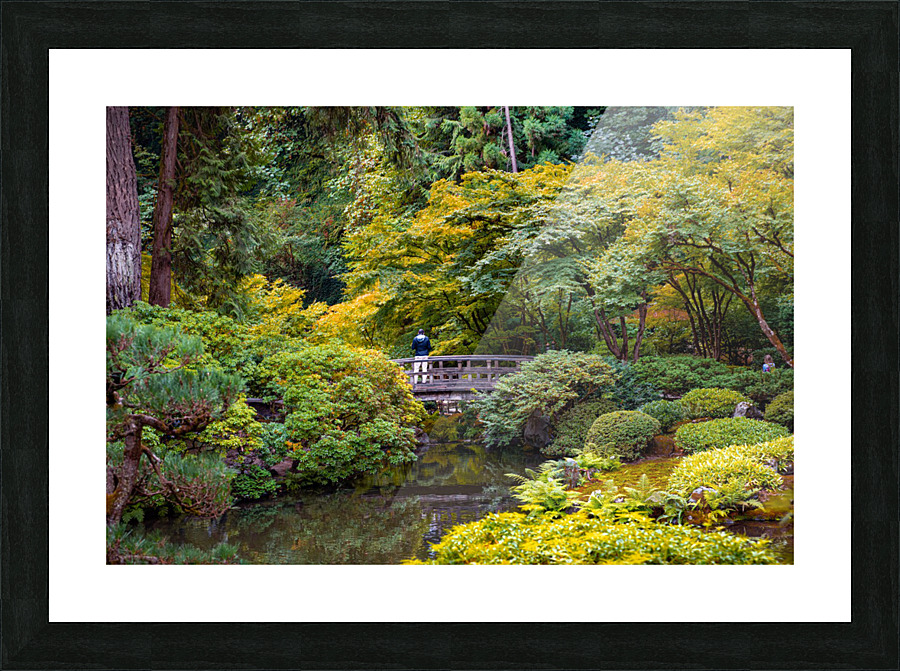 Japanese Garden Portland 6 Picture Frame print