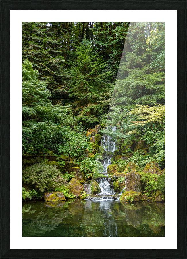 Japanese Garden Portland 13 Picture Frame print
