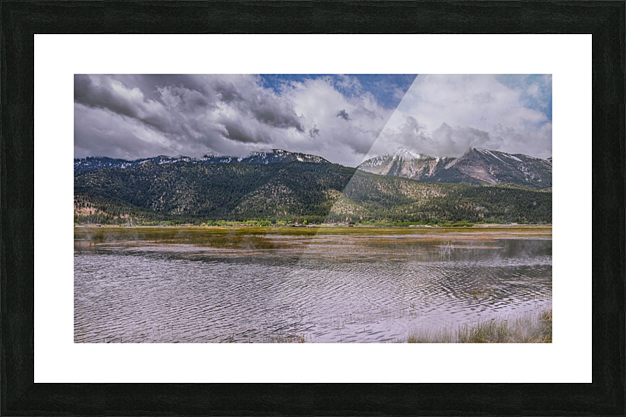 Misty Washoe Valley Picture Frame print