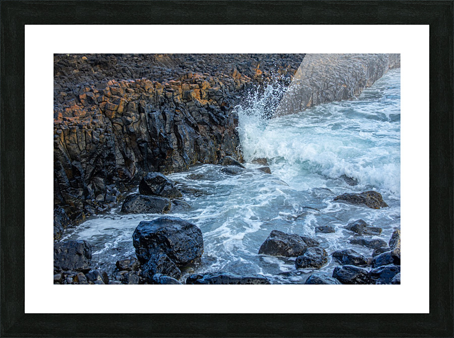 Hostile Cove Picture Frame print