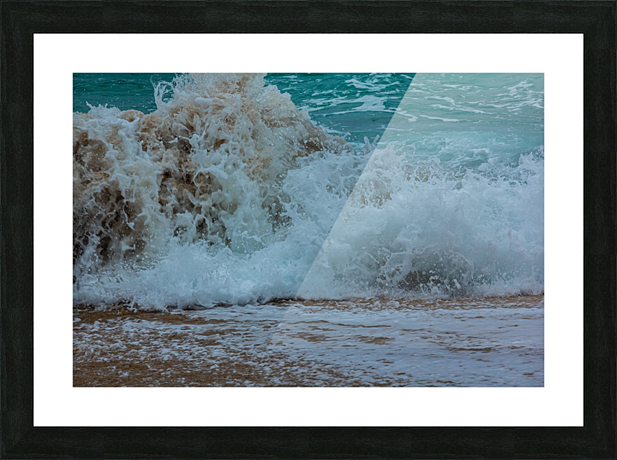 Sandy Splash Picture Frame print